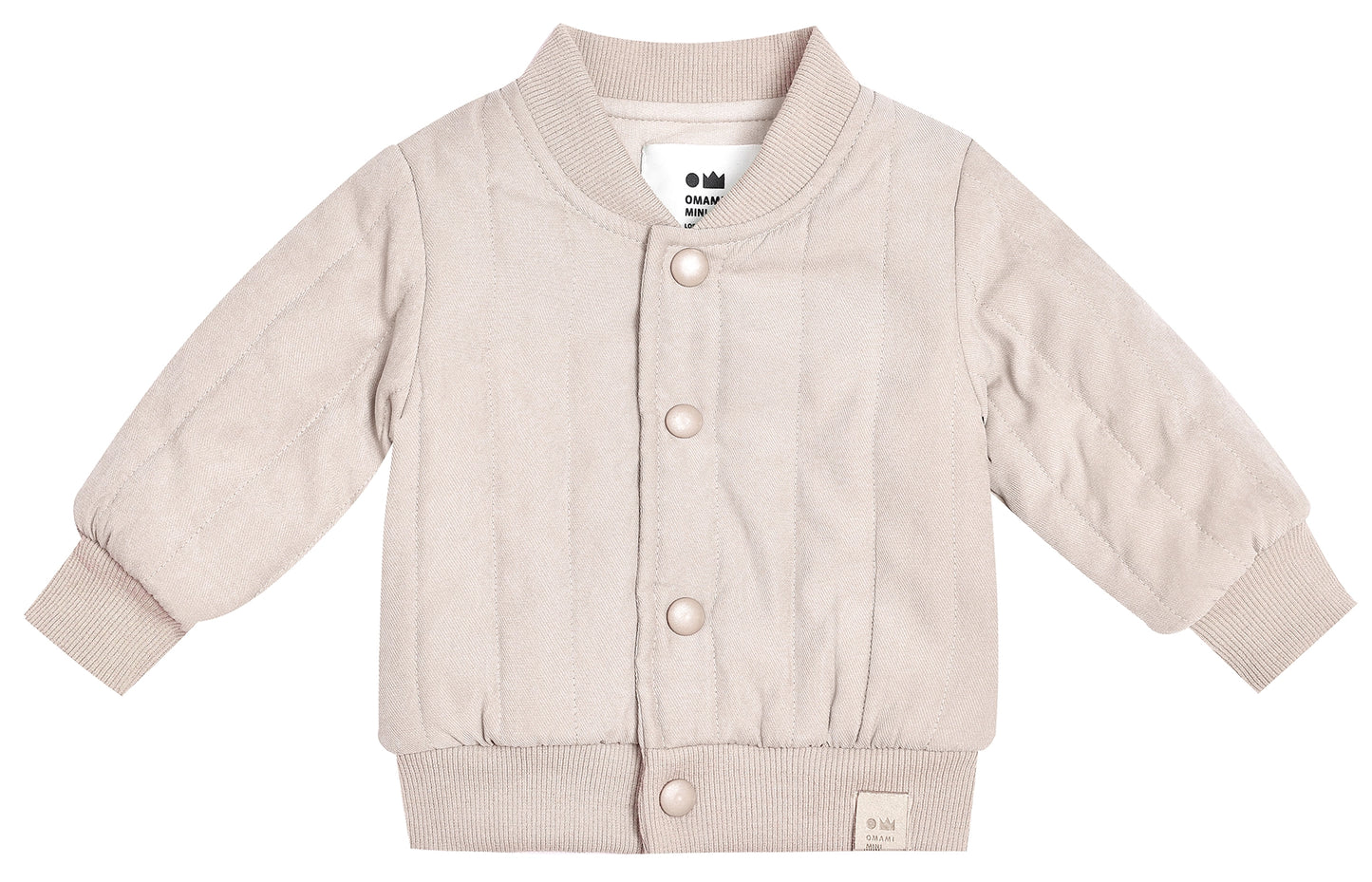 Quilted Poplin bomber