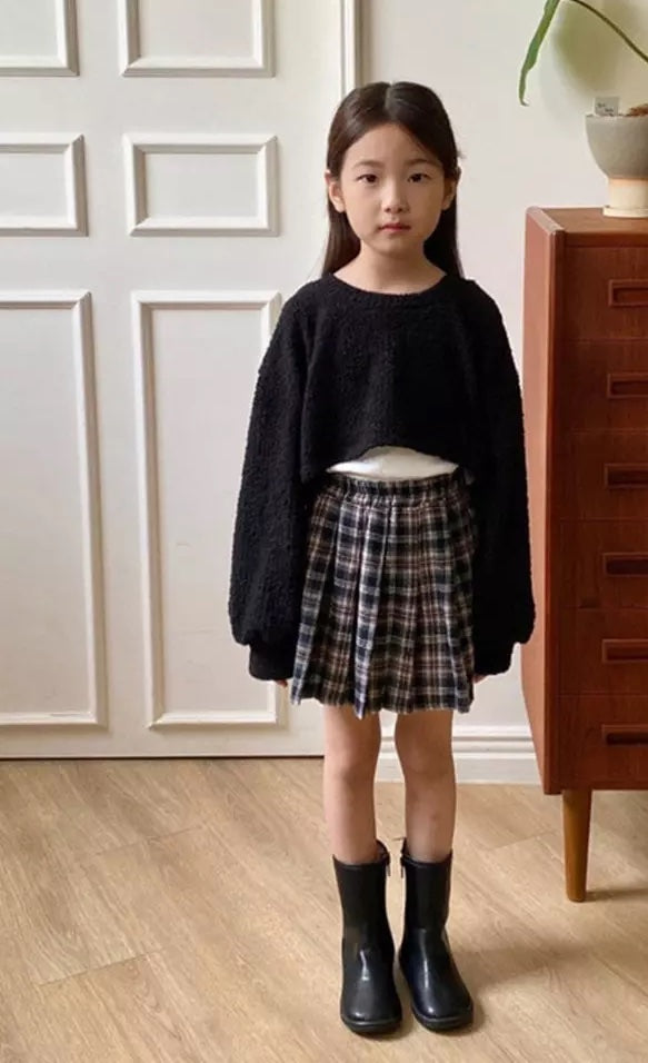 Flannel Plaid Skirt