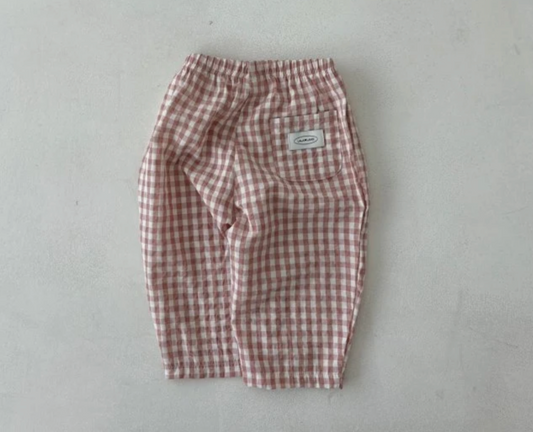 Gingham Pants