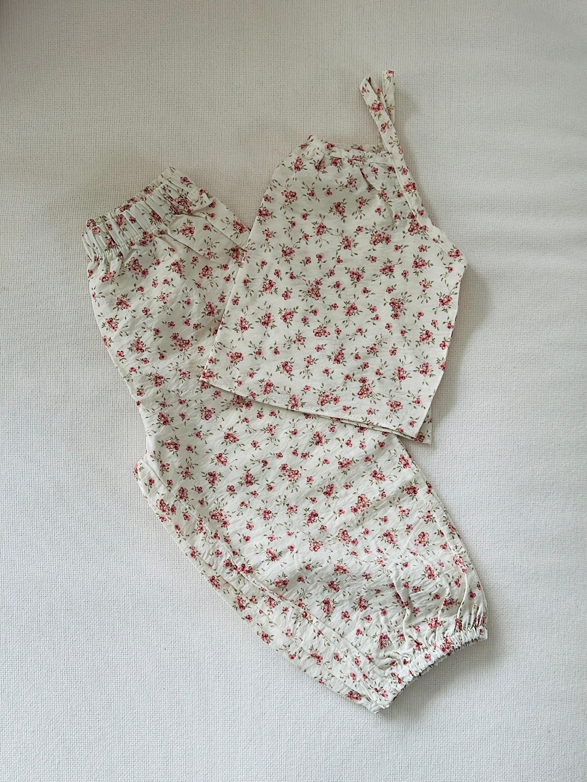 Printed Sleeveless set