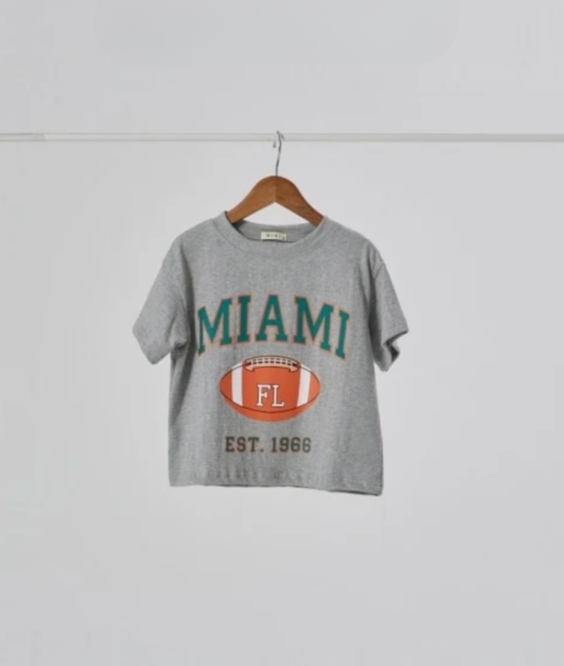 Miami Football Tee