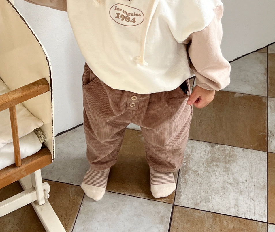 Corduroy Baggy Pants