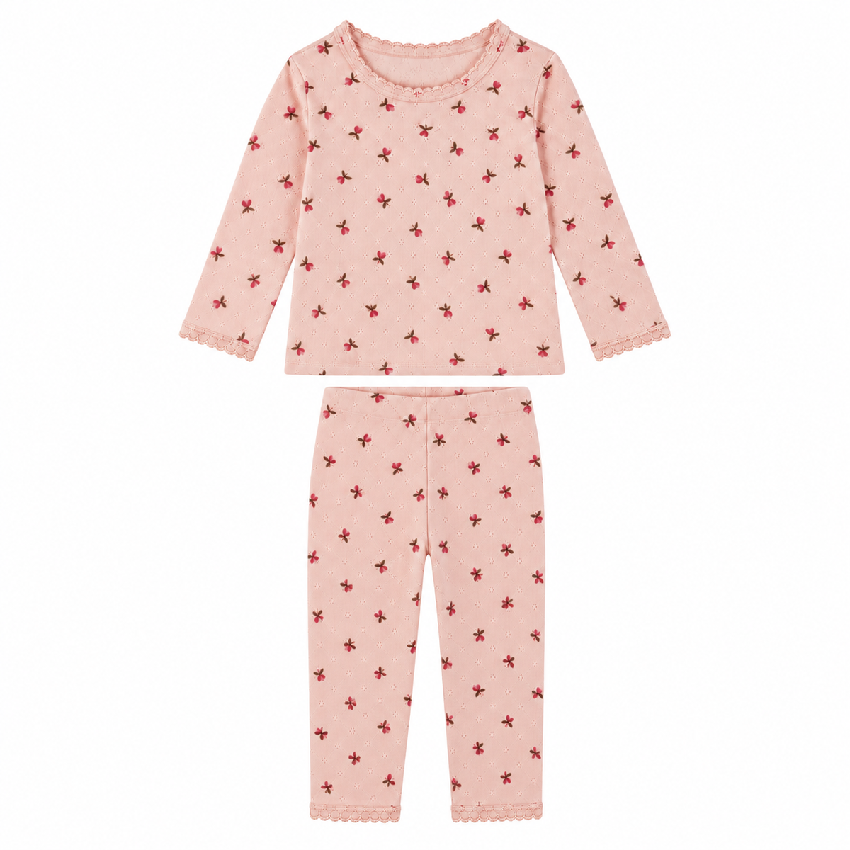 Fluffy Bell Pointelle Set