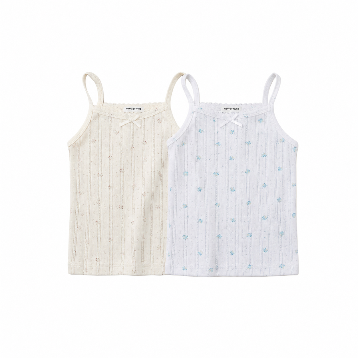 Floral Tanks (Set of 2)