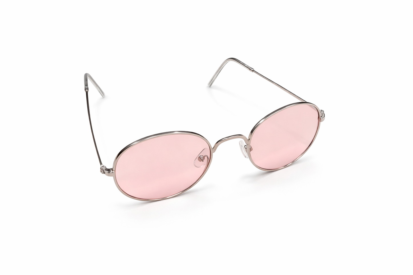 Round Pink Sunglasses