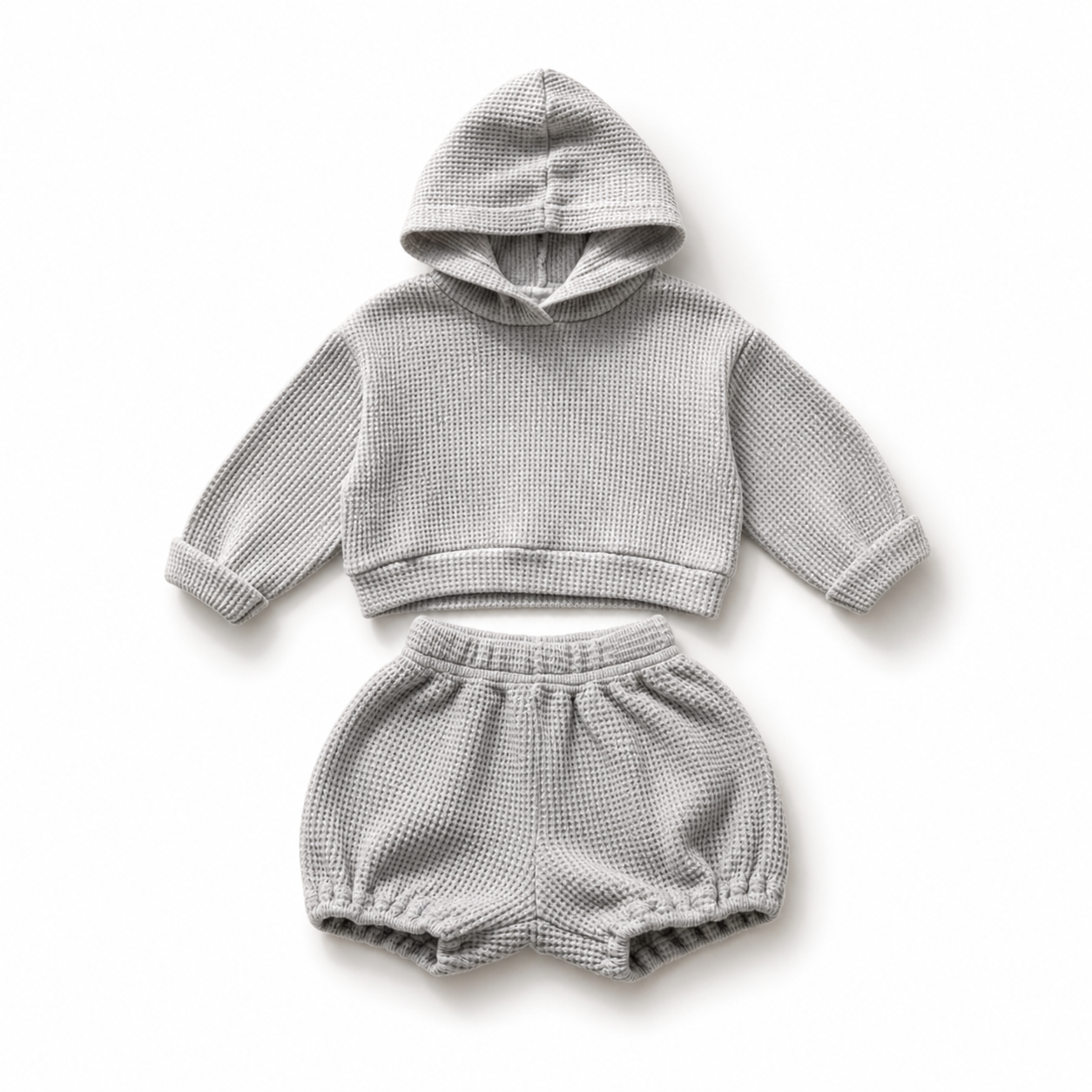 Waffle Short Set