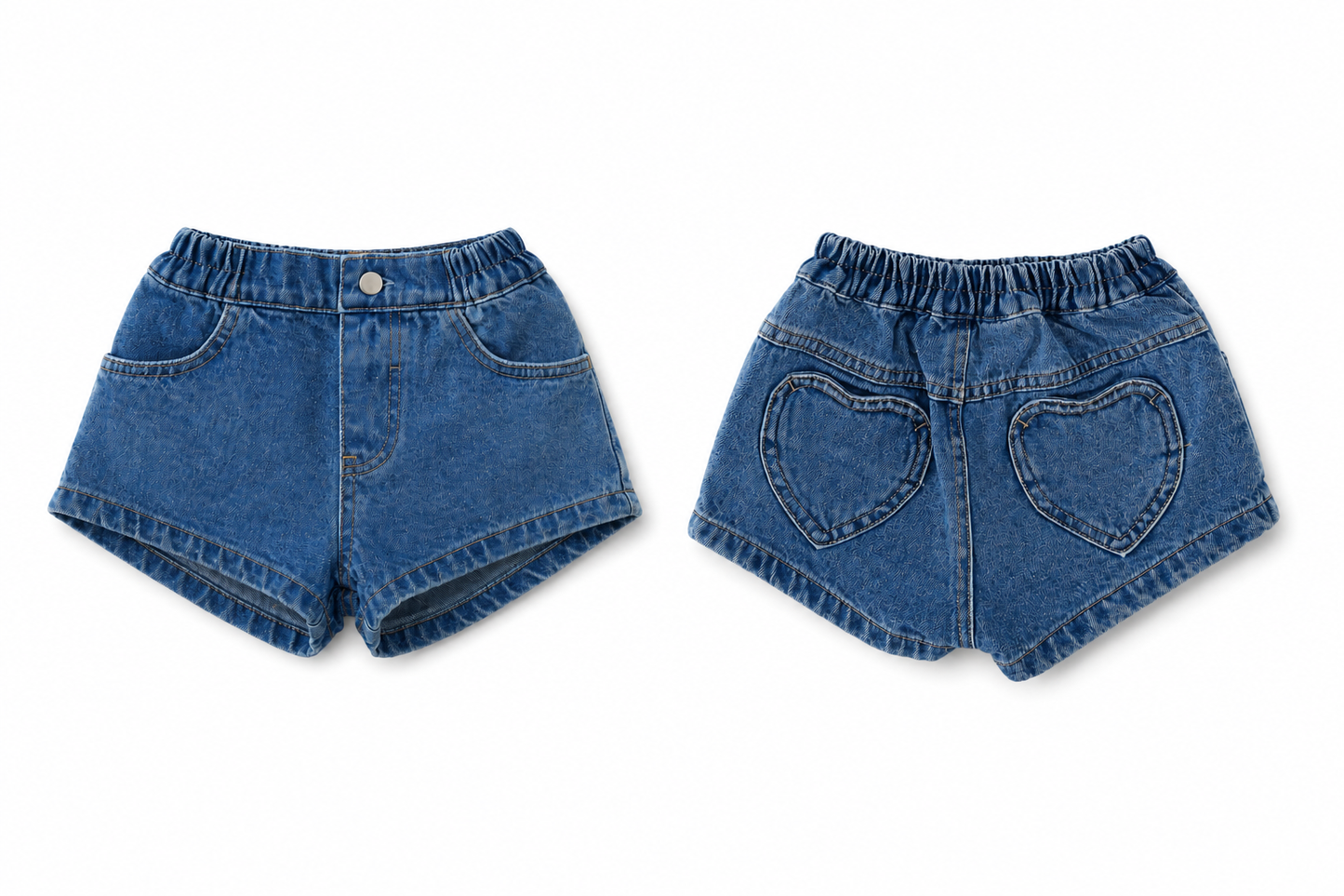 Heart pocket shorts