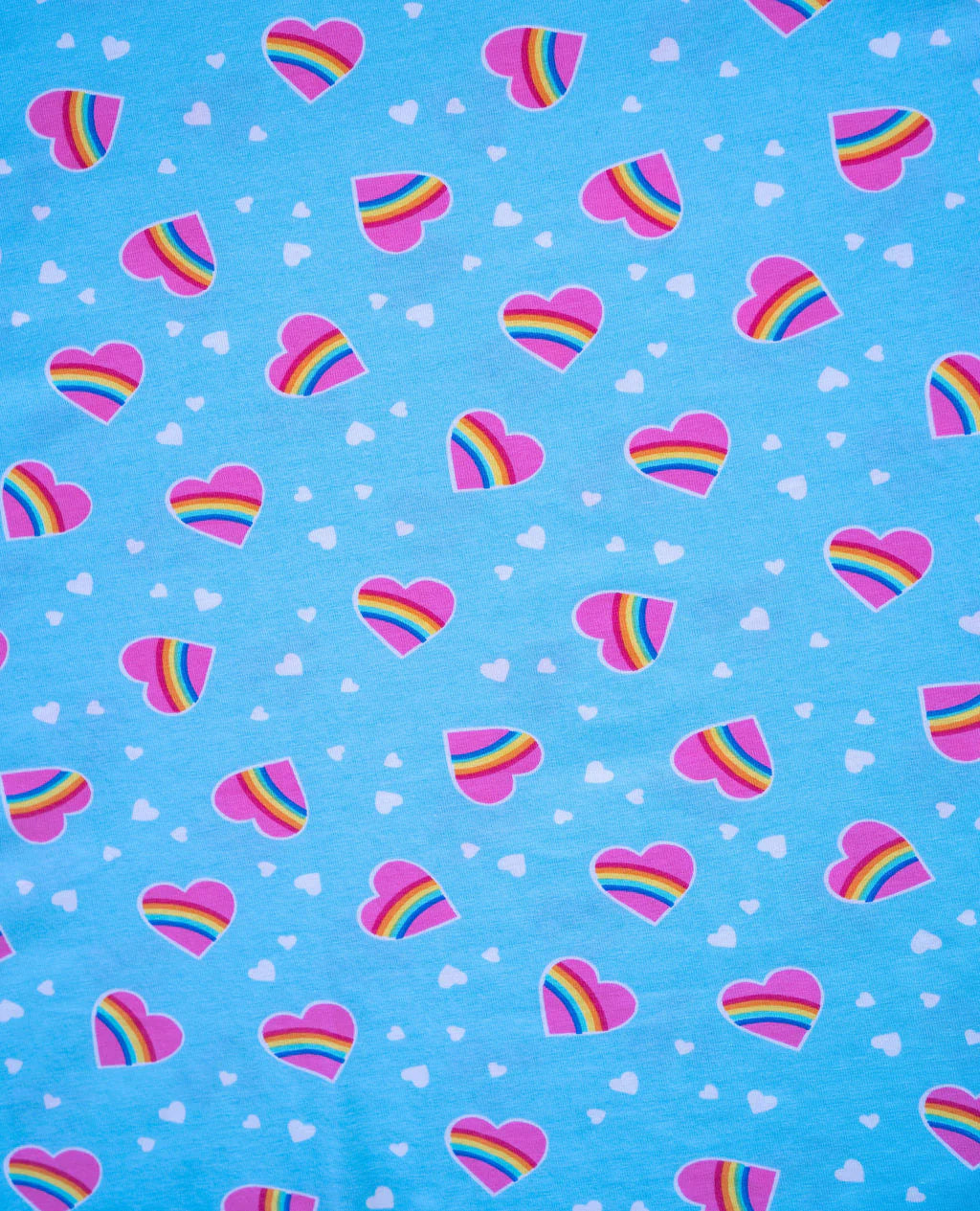 Rainbow hearts Pj Set