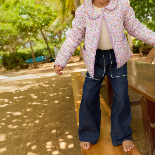 Chambray Pants