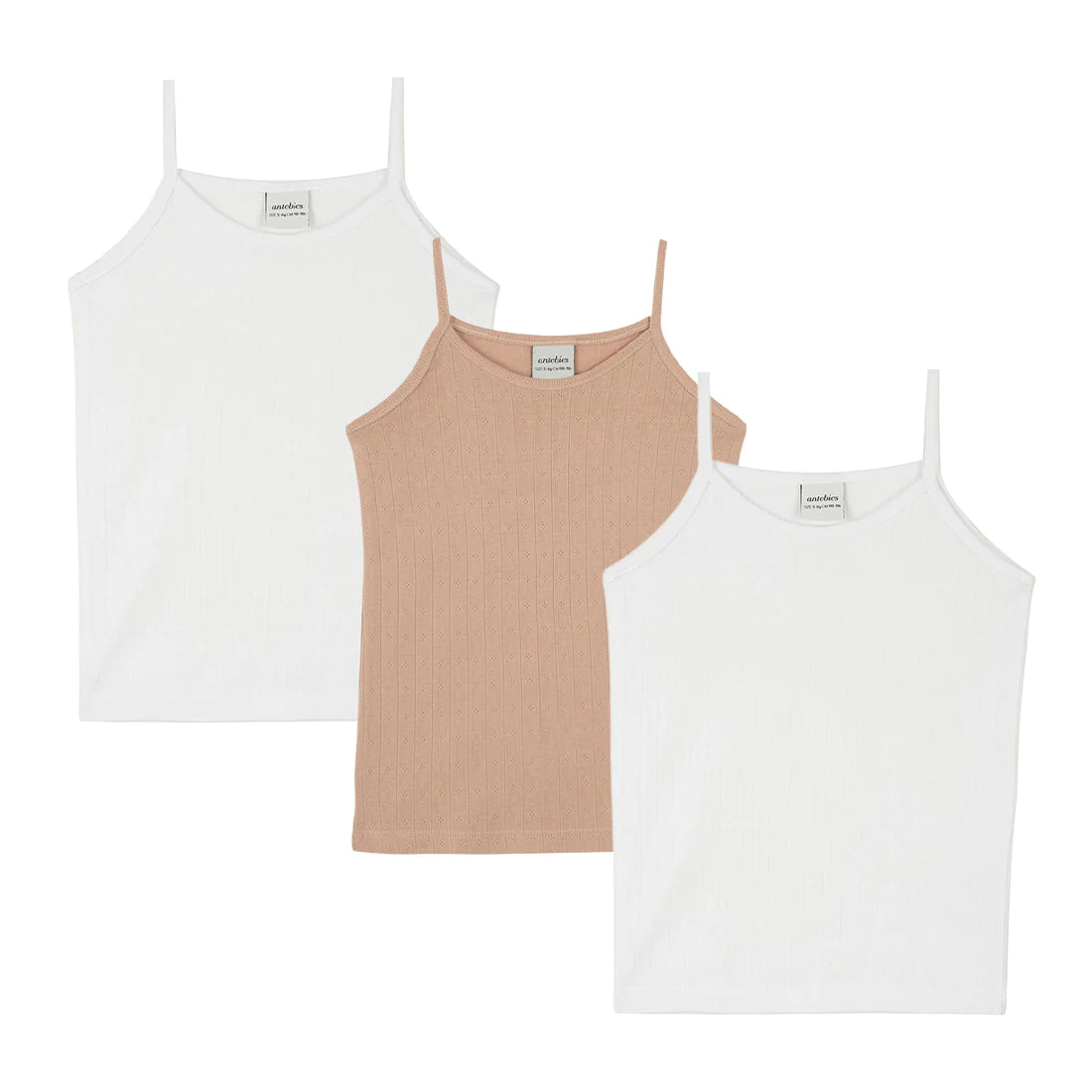 Pointelle Camisoles (Pack of 3)