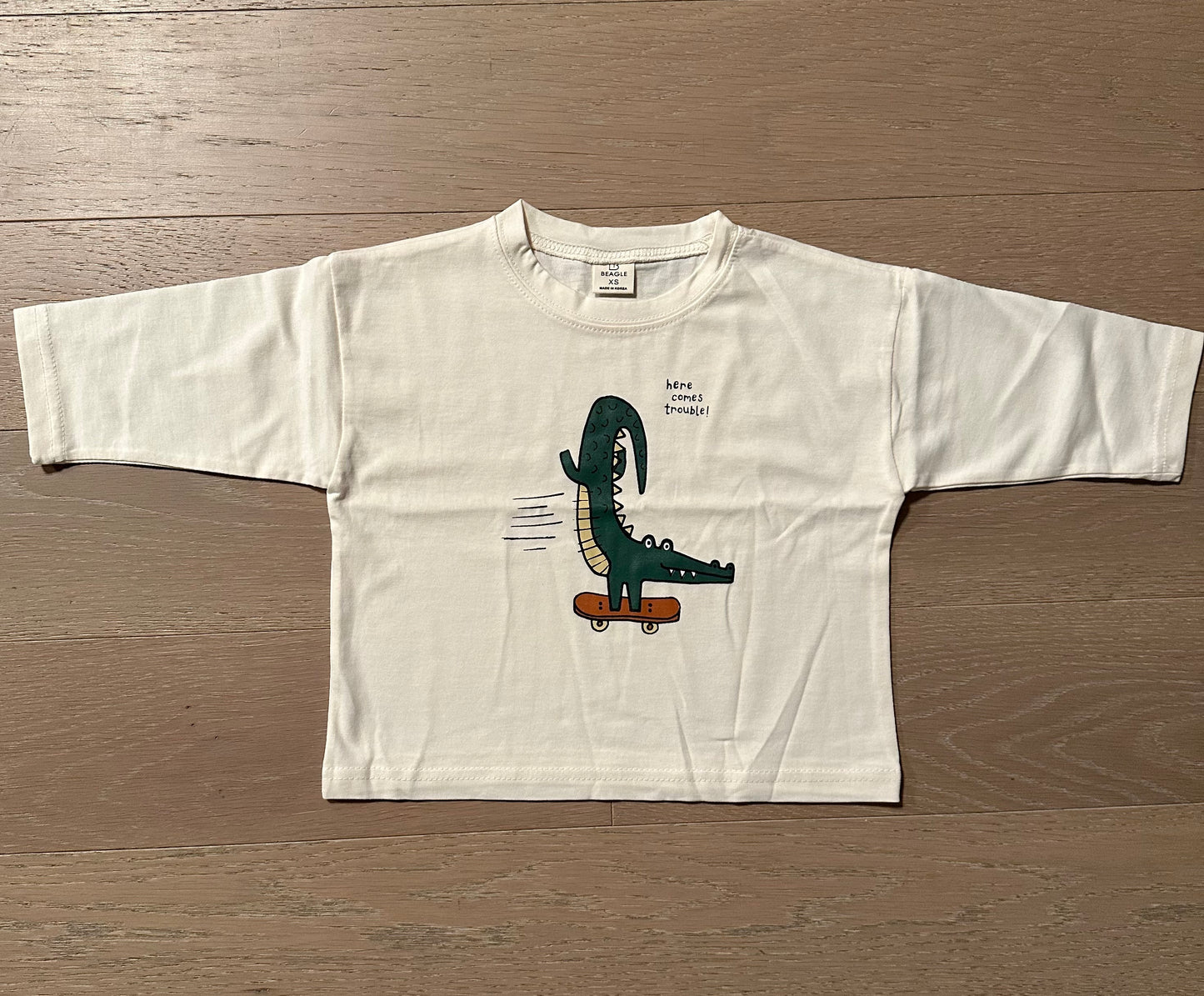 Crocodile long sleeve shirt