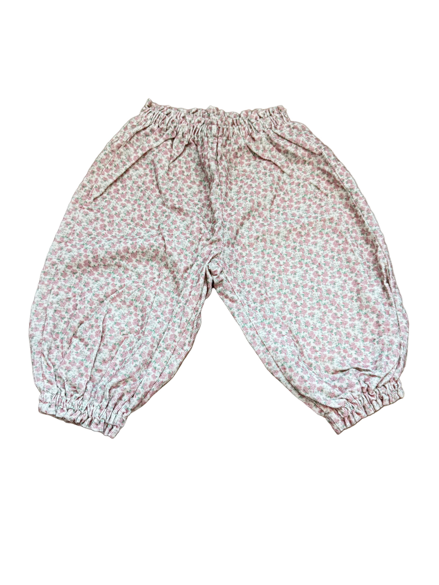 Corduroy daisy joggers