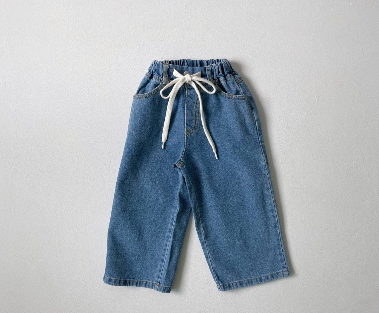 Wide leg Tie front Jeans