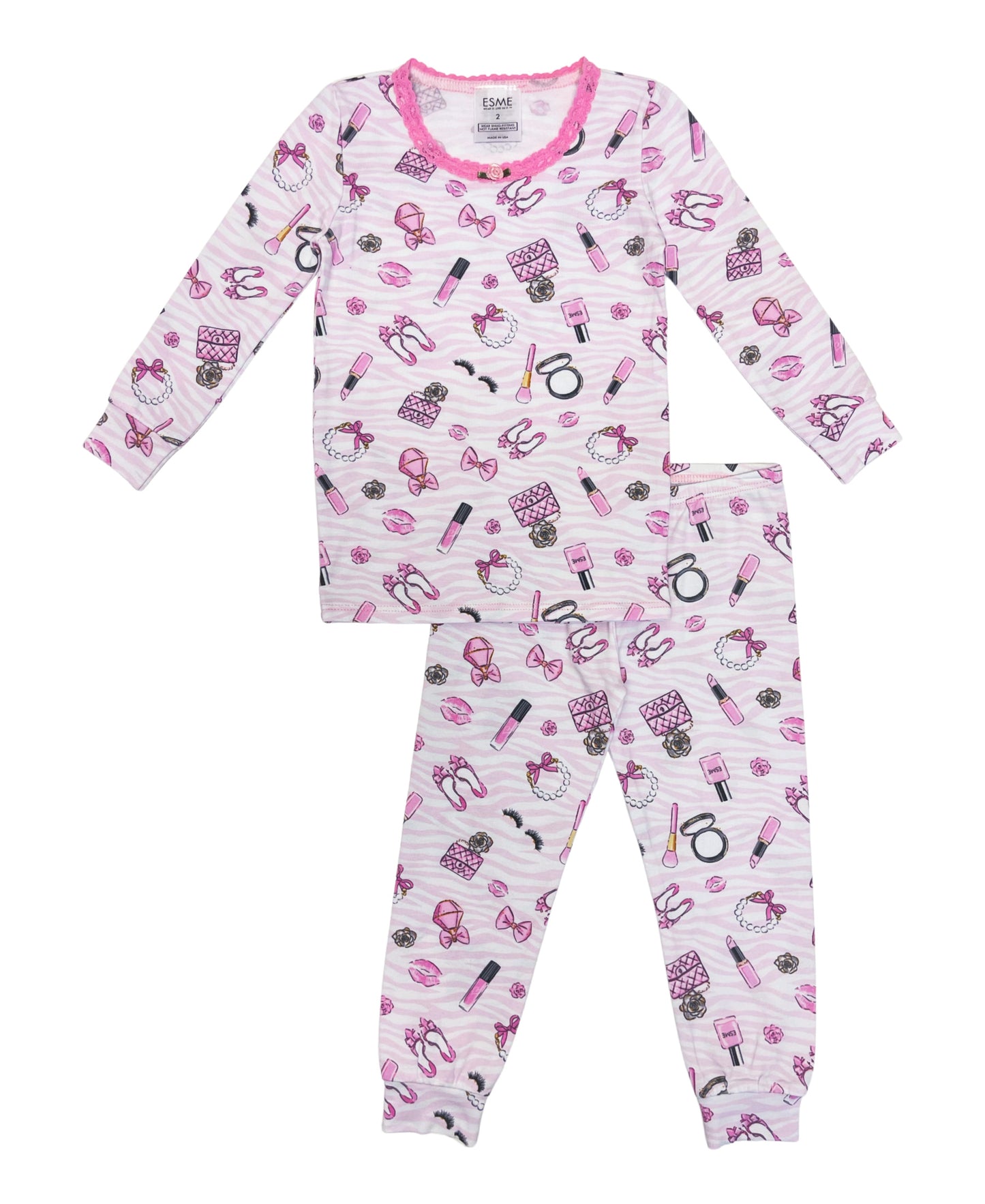 Glam Long Sleeve Pj set
