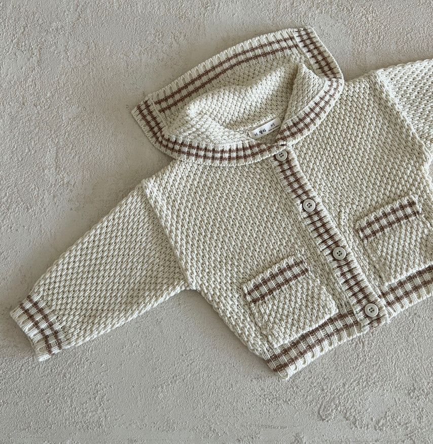 Sailor button front cardigan