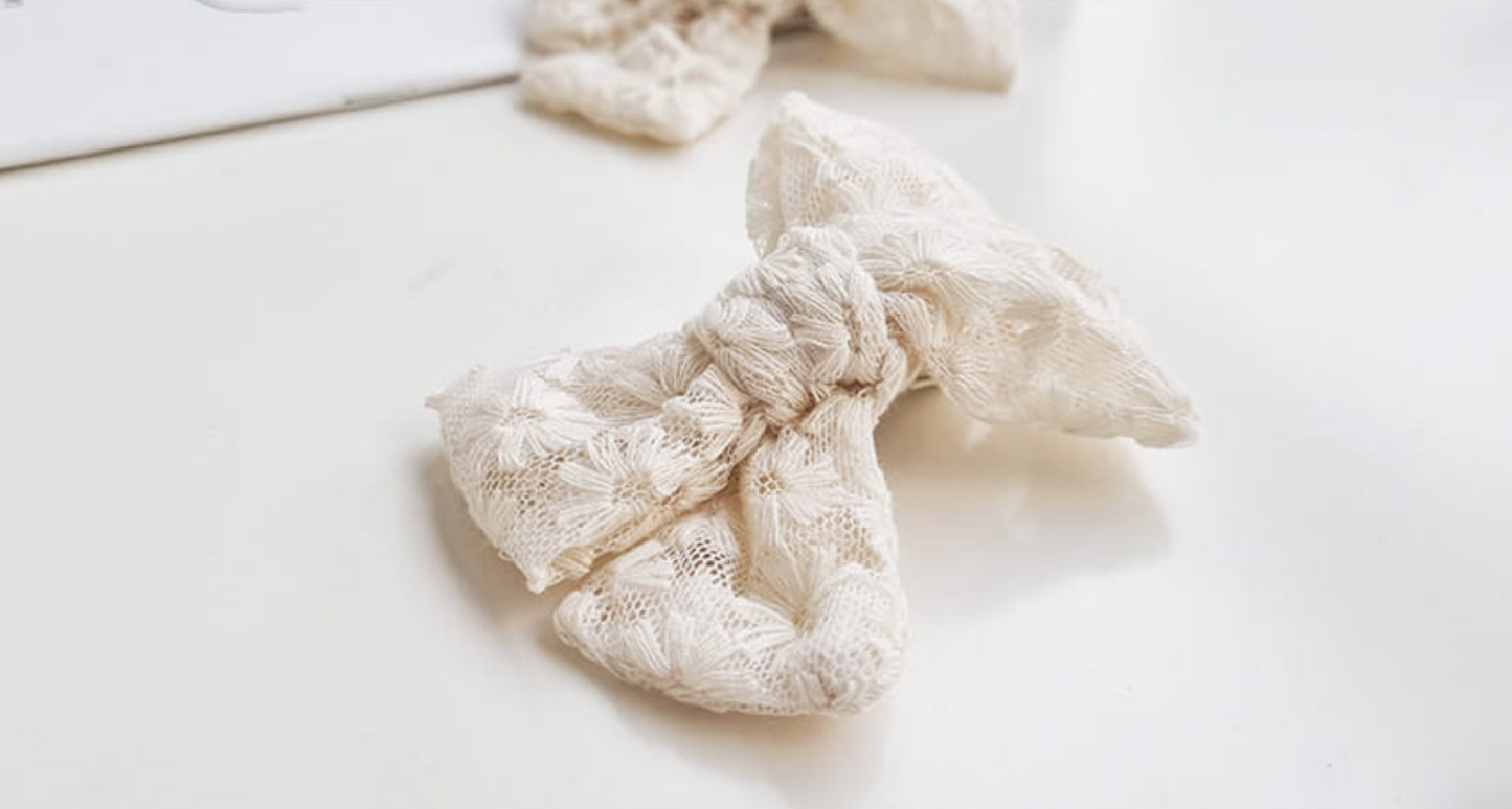 Lace Hair bow