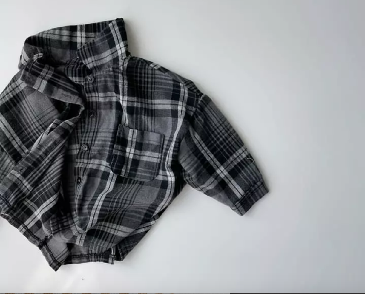 Flannel Plaid long sleeve shirt