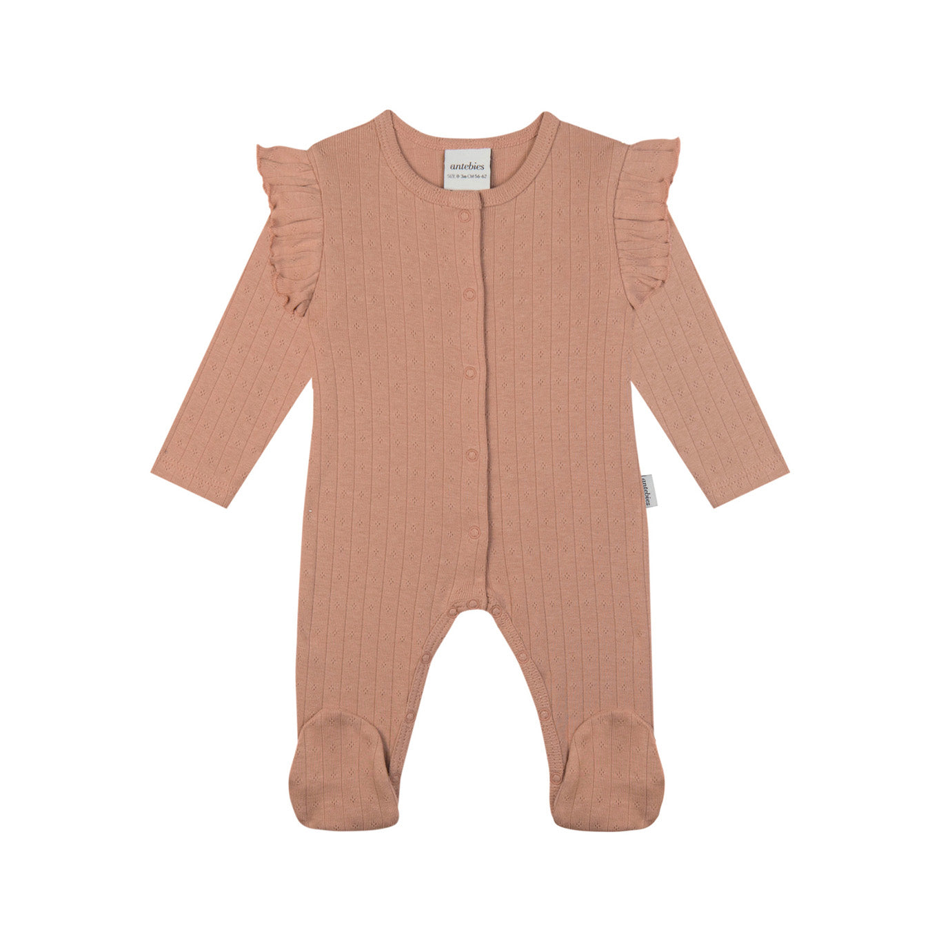 Ruffle Jacquard Onesie