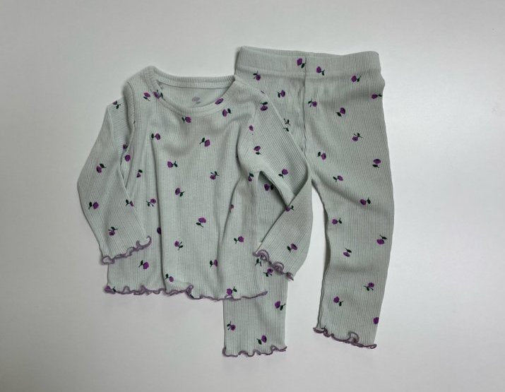 Tulip Frill Pajama Set