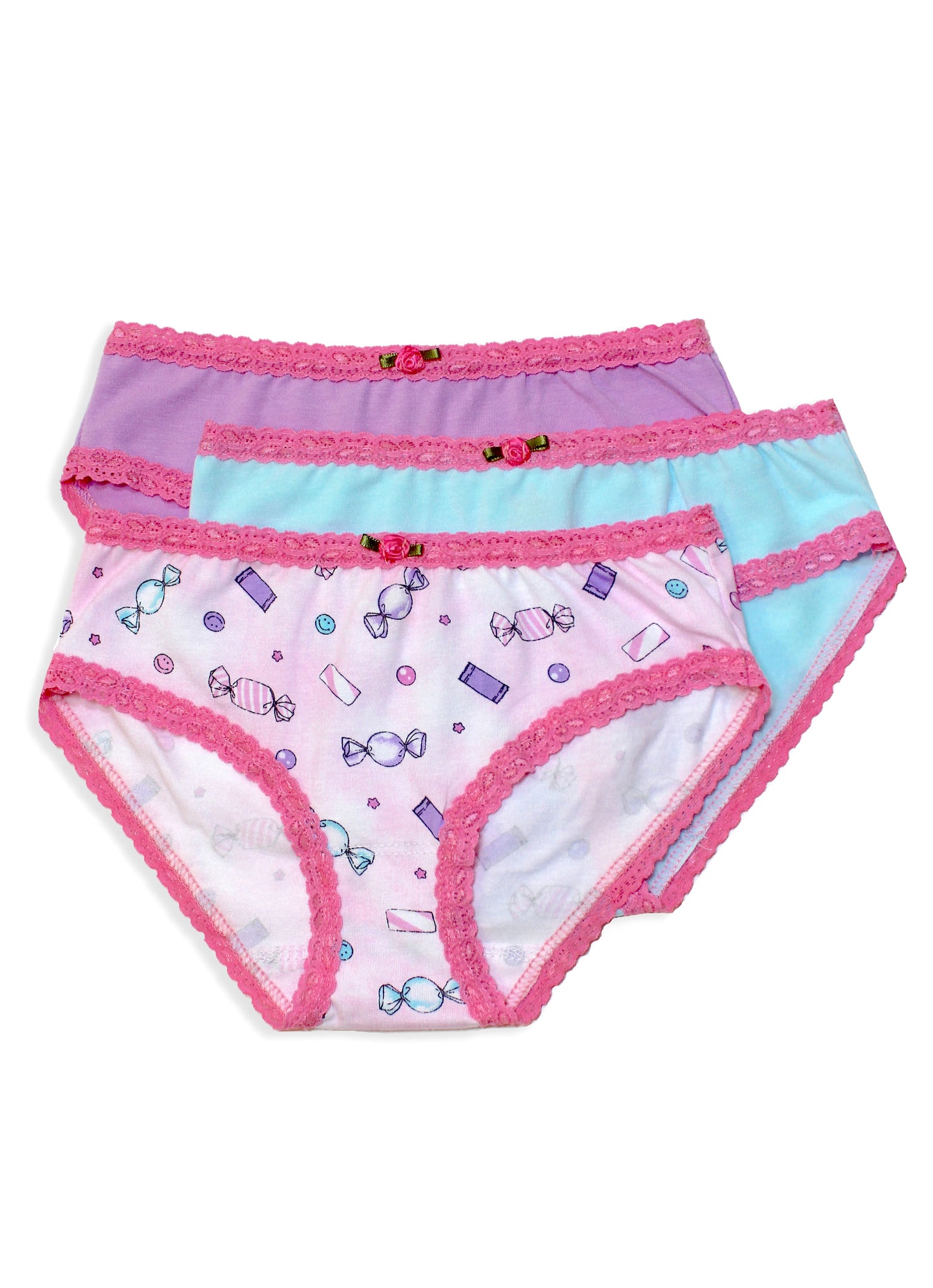 Pink Candies Underwear Set-Pack of 3