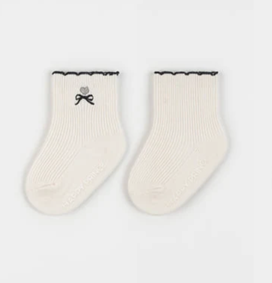 Bow & Heart Socks