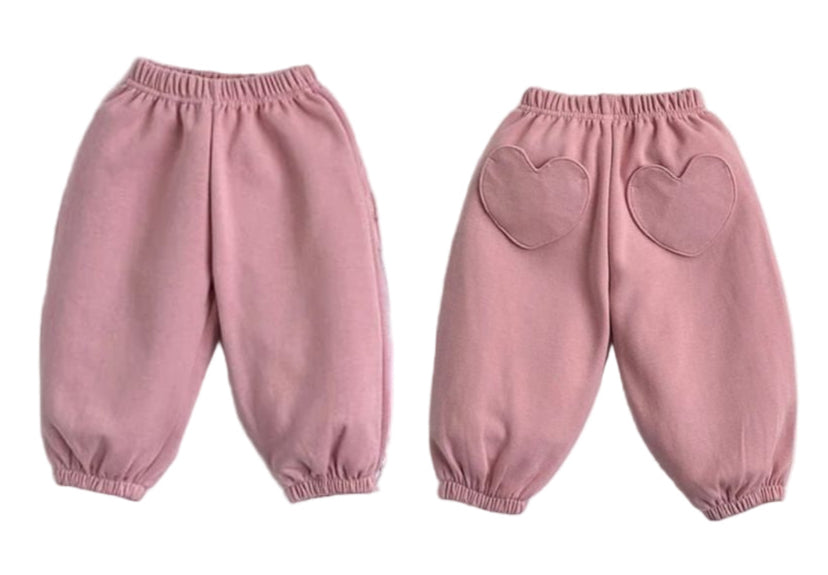 Heart Pocket jogger pants