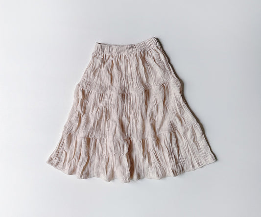 Milly textured maxi skirt