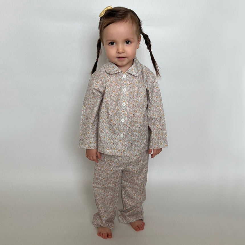 Button Front Pajama Set