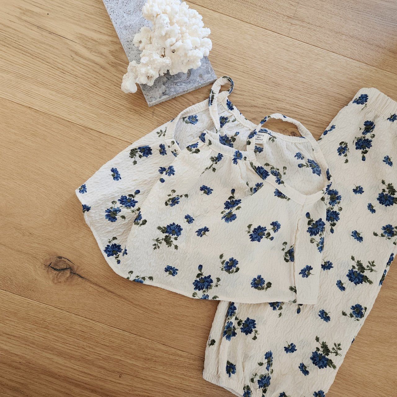 Printed Sleeveless set