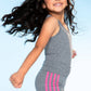 Striped Racerback Tank & Foldover Short