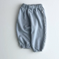 Lace trim jogger pants