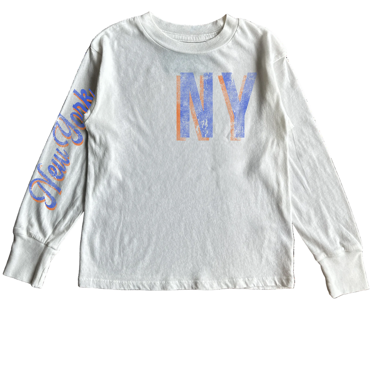 NY White Champions Tee
