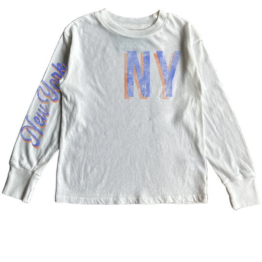 NY White Champions Tee