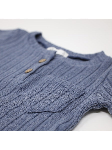 Cable Henley Set