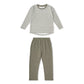 Olive Stripe Set