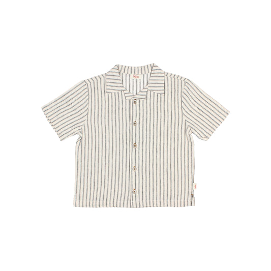 Linen Stripe Top