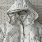 Nell Floral Puffer coat w/ detachable hood