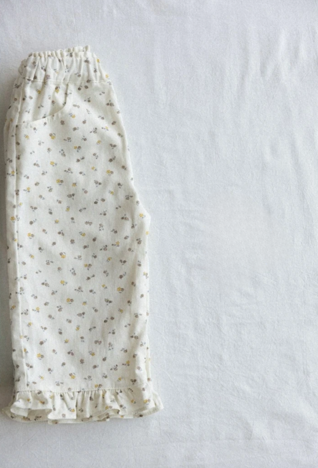 Arley Floral Ruffle pants