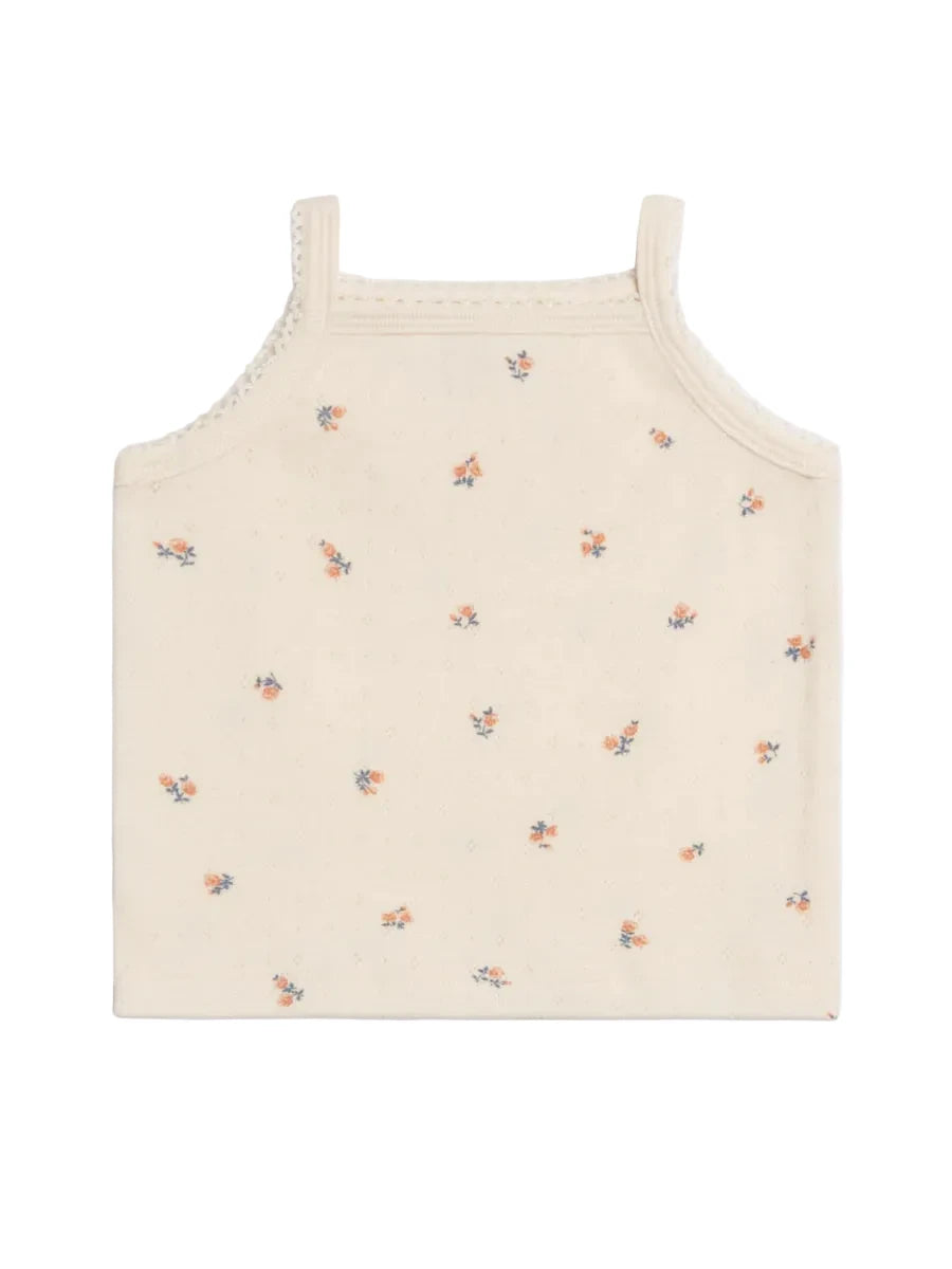 Iris Pointelle Tank