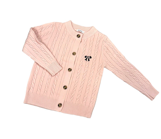 Cable Ribbon Cardigan