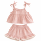 Elle Striped Set