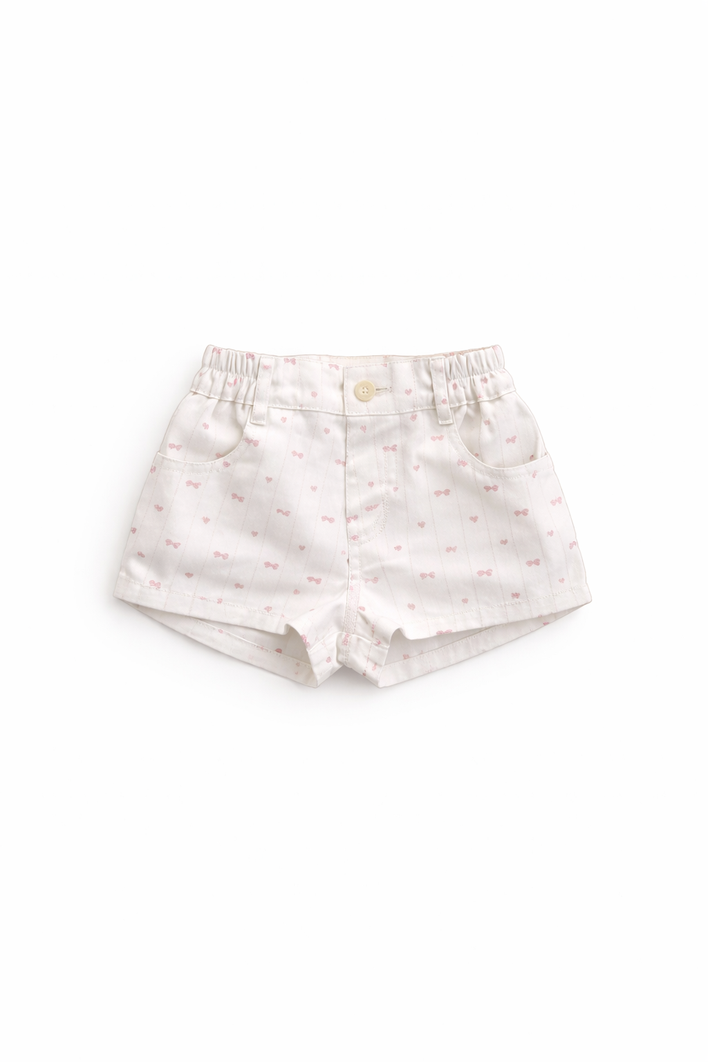 Ribbon print shorts