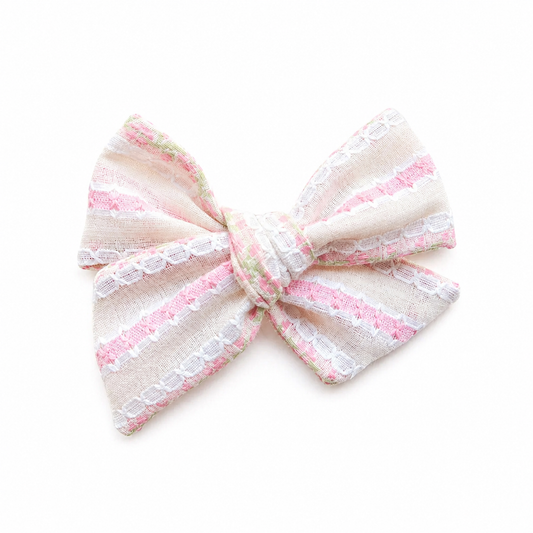 Rosa Floral Bow