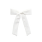 White Long Tail Bow