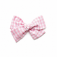 Pink Gingham Bow