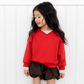 V-neck Sweatshirt