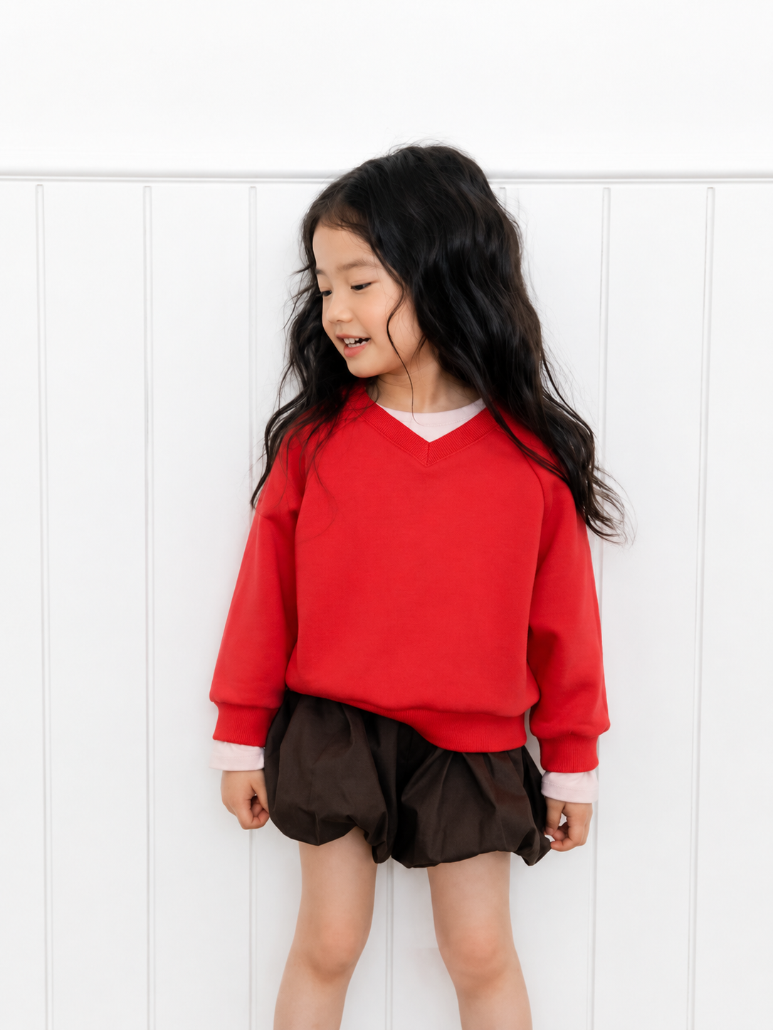 V-neck Sweatshirt