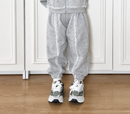 Lace Cut Cargo Pants