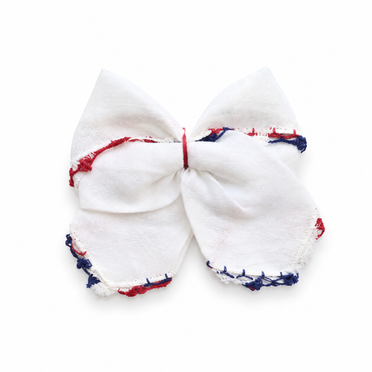 Vintage handkerchief bow