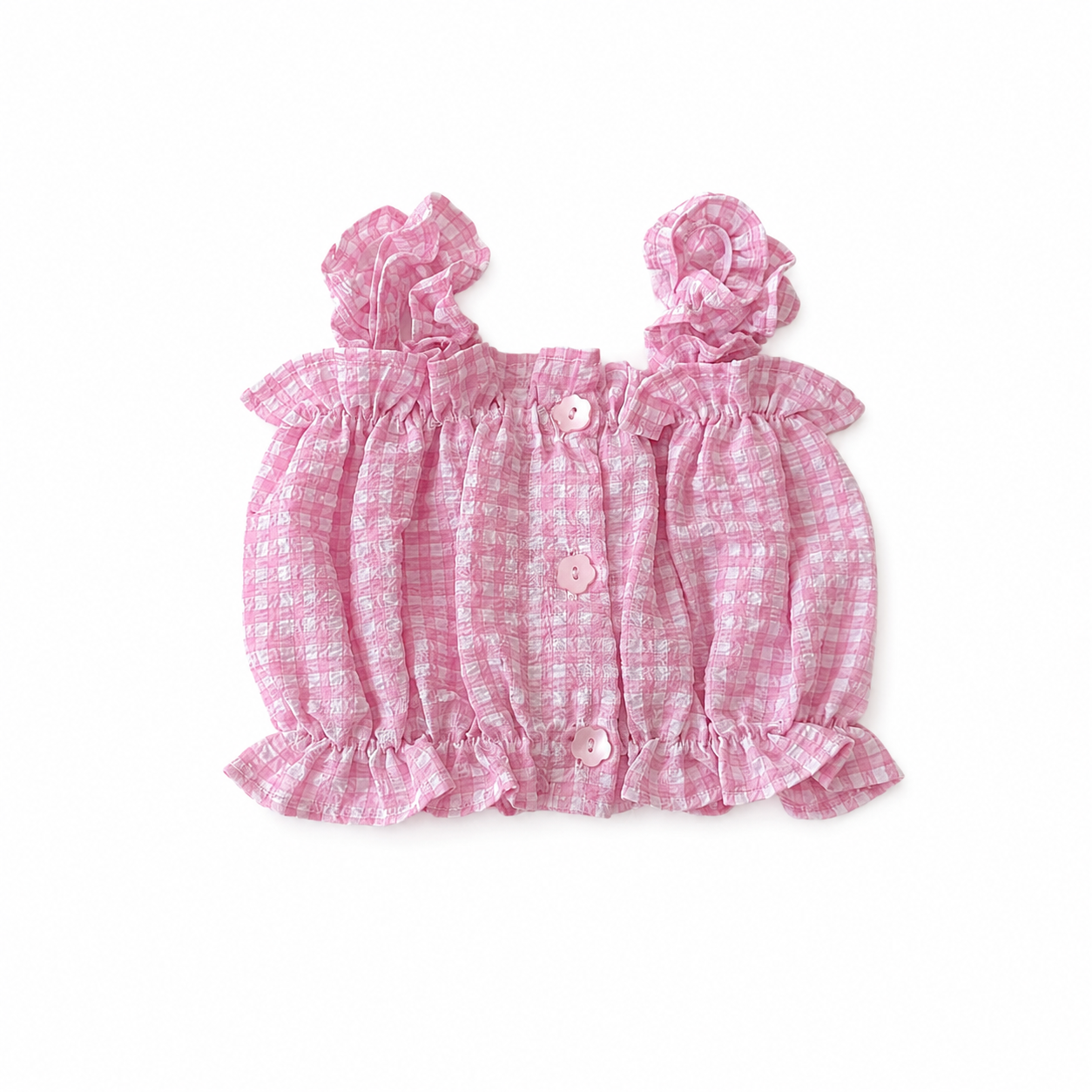Shay Gingham Top